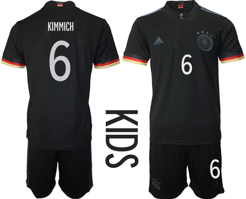 2021 European Cup Germany away Youth #6 soccer jerseys->youth soccer jersey->Youth Jersey